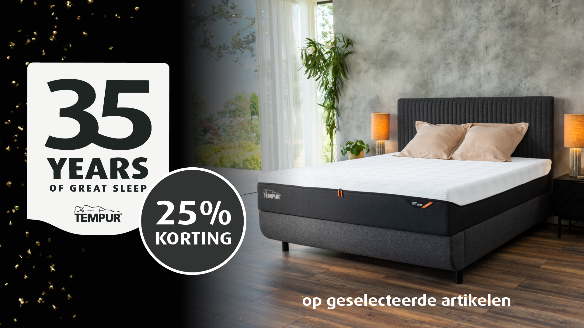 Tempur 35 jaar PROMO - Nibema