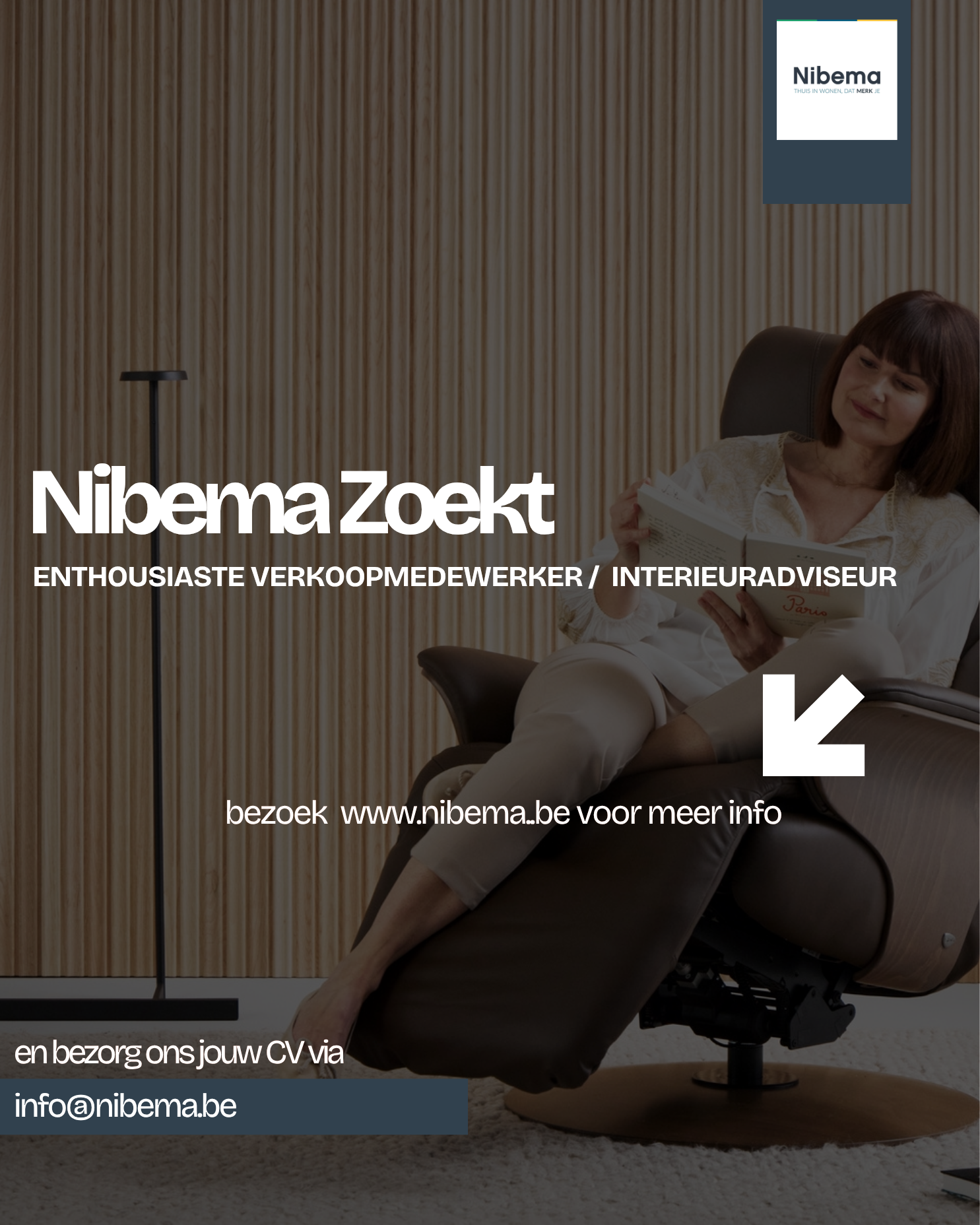 Verkoopmedewerker / interieuradviseur gezocht - Nibema