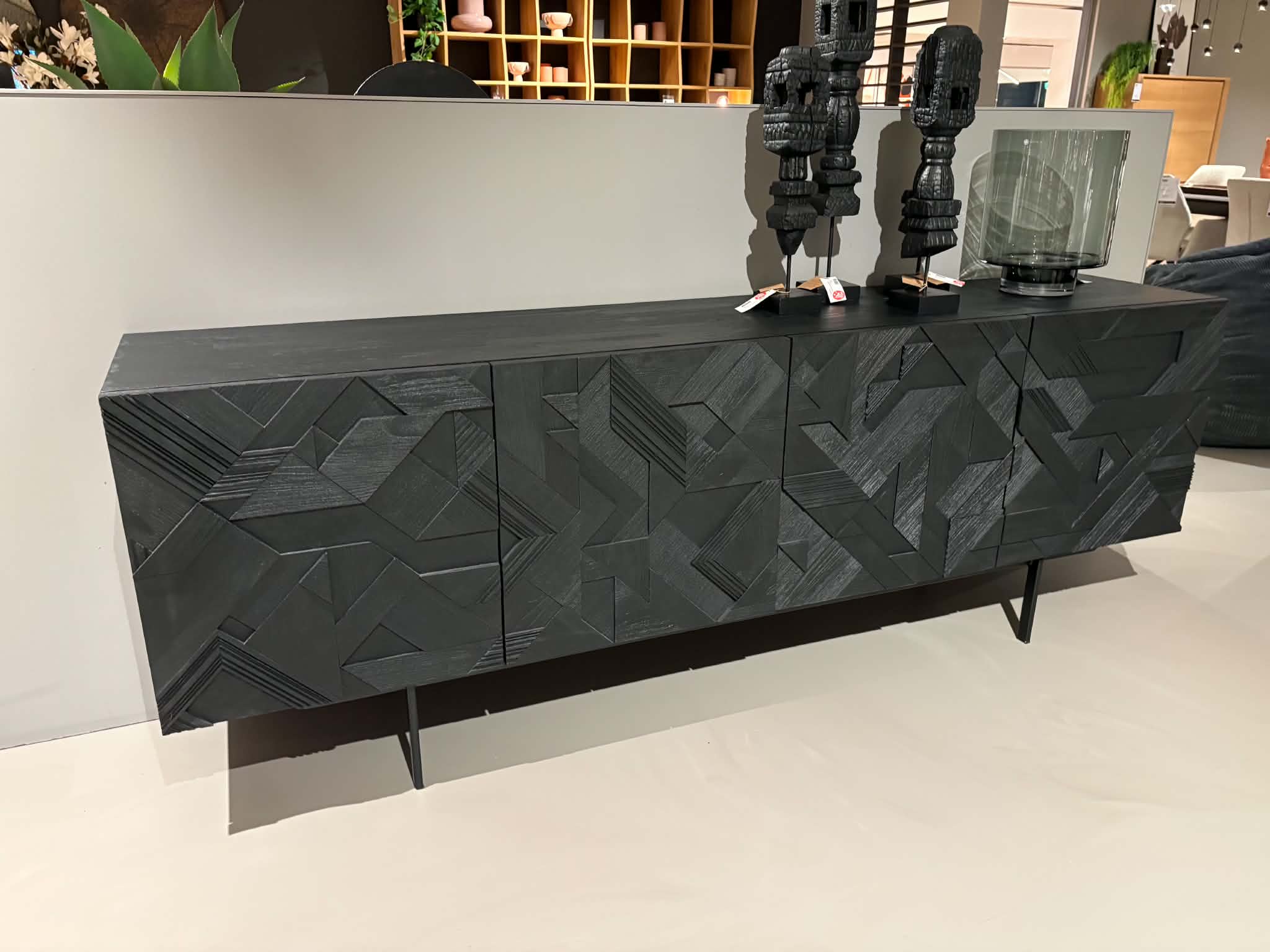 Dressoir teak Ethnicraft Graphic - Nibema