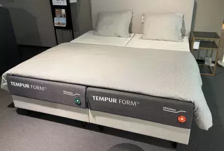 Tempur boxspring Form vlak 180x200